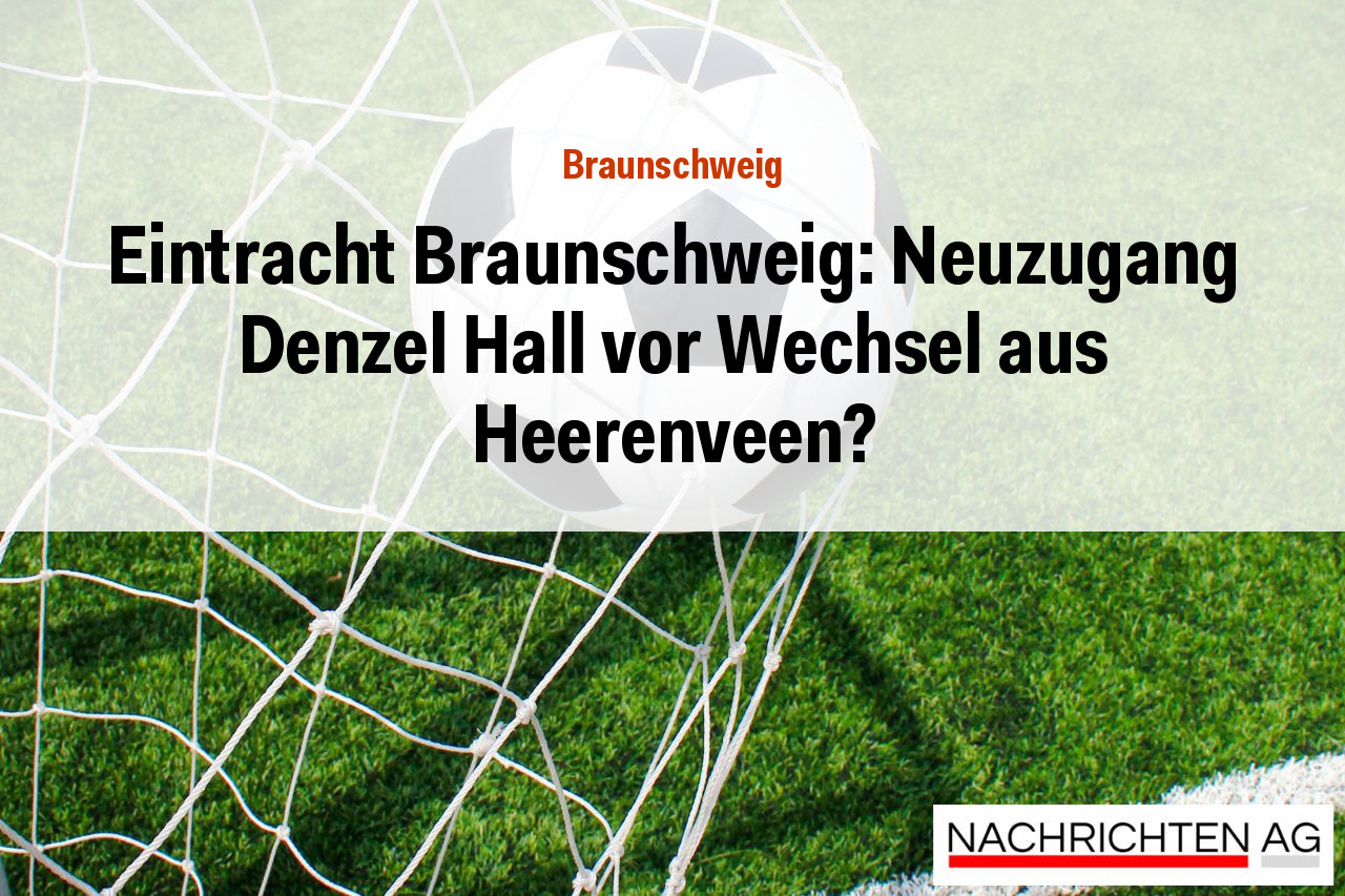 Eintracht Braunschweig: Neuzugang Denzel Hall vor Wechsel aus Heerenveen?