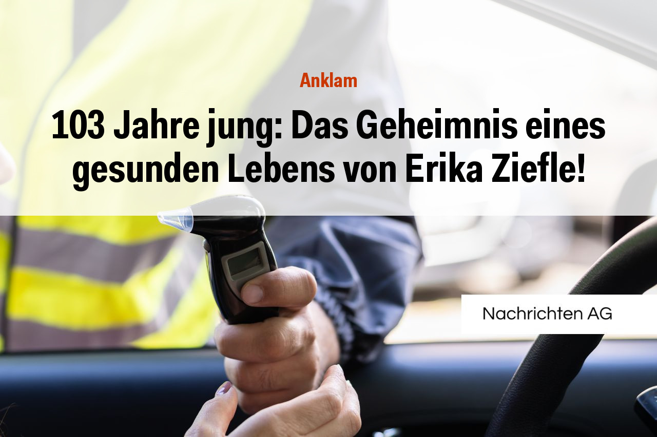 103 Jahre jung: Das Geheimnis eines gesunden Lebens von Erika Ziefle!