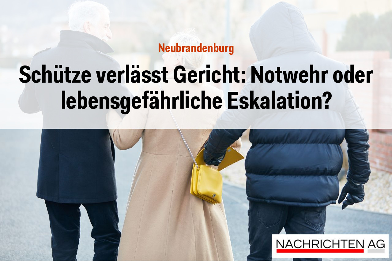 Schütze verlässt Gericht: Notwehr oder lebensgefährliche Eskalation?