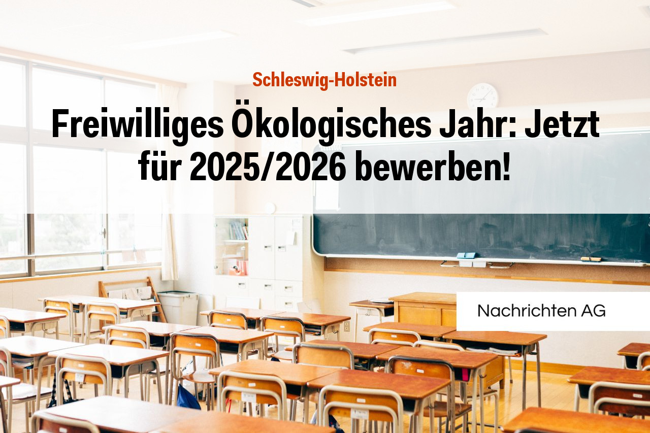 Freiwilliges Ökologisches Jahr: Jetzt für 2025/2026 bewerben!