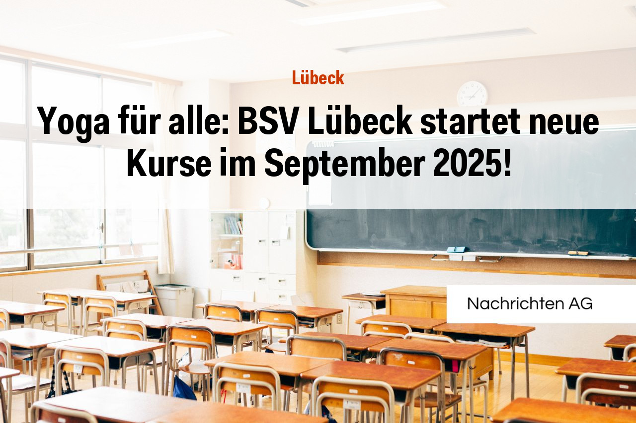 Yoga für alle: BSV Lübeck startet neue Kurse im September 2025!