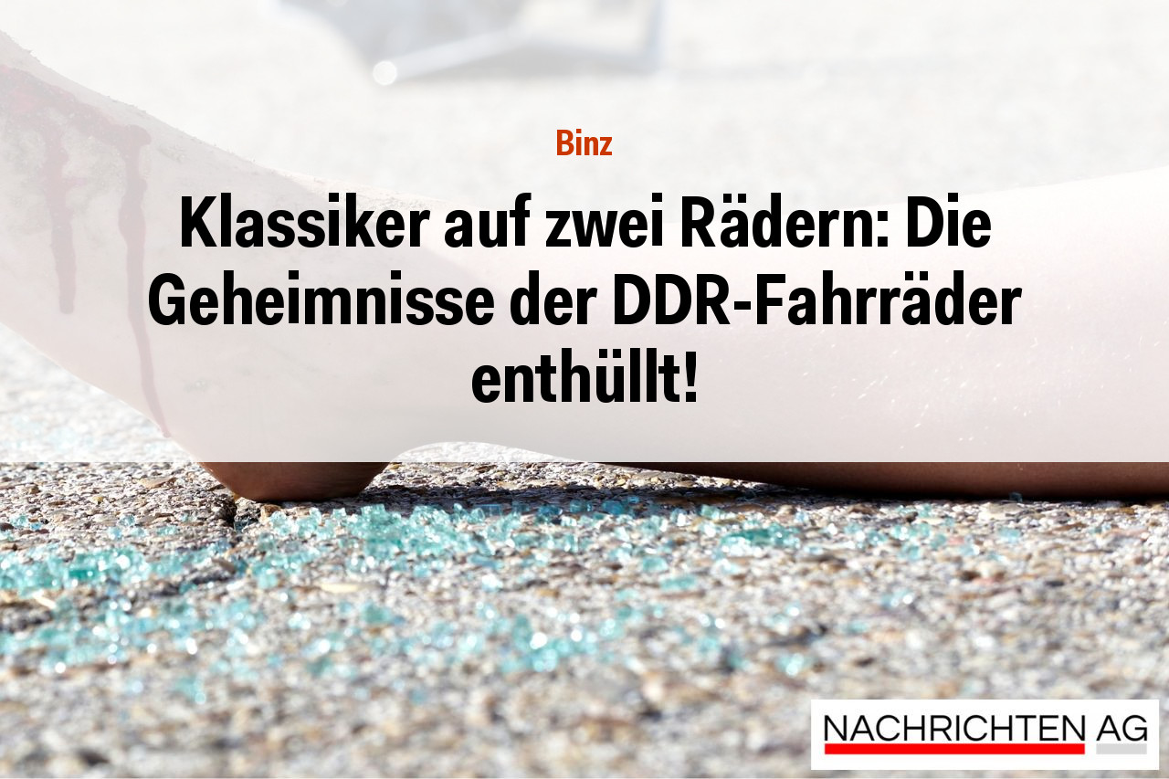 Klassiker auf zwei Rädern: Die Geheimnisse der DDR-Fahrräder enthüllt!