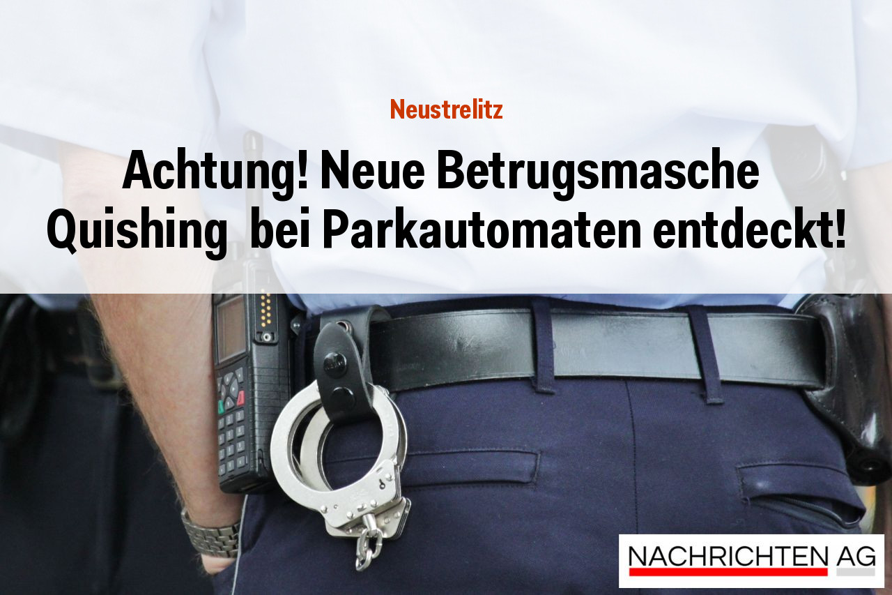 Achtung! Neue Betrugsmasche Quishing bei Parkautomaten entdeckt!