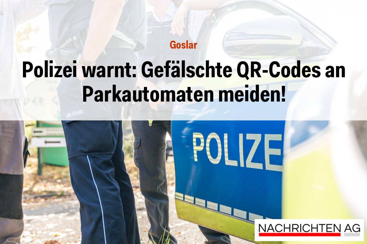 Polizei warnt: Gefälschte QR-Codes an Parkautomaten meiden!