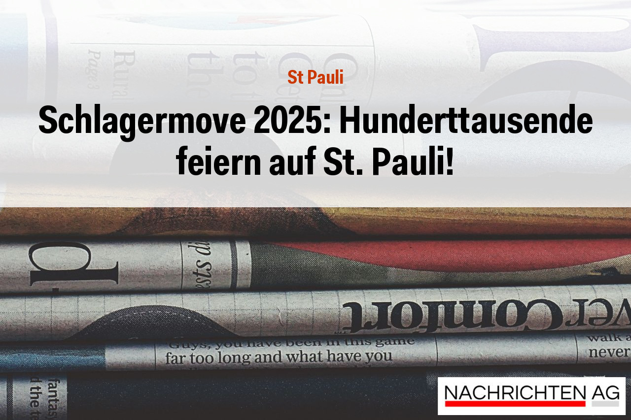 Schlagermove 2025: Hunderttausende feiern auf St. Pauli!