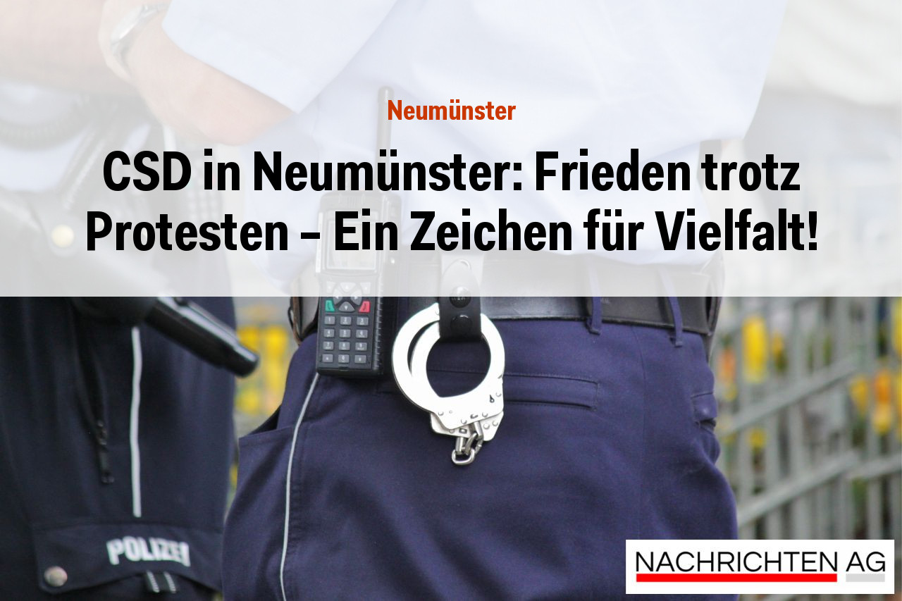 CSD in Neumünster: Frieden trotz Protesten – Ein Zeichen für Vielfalt!
