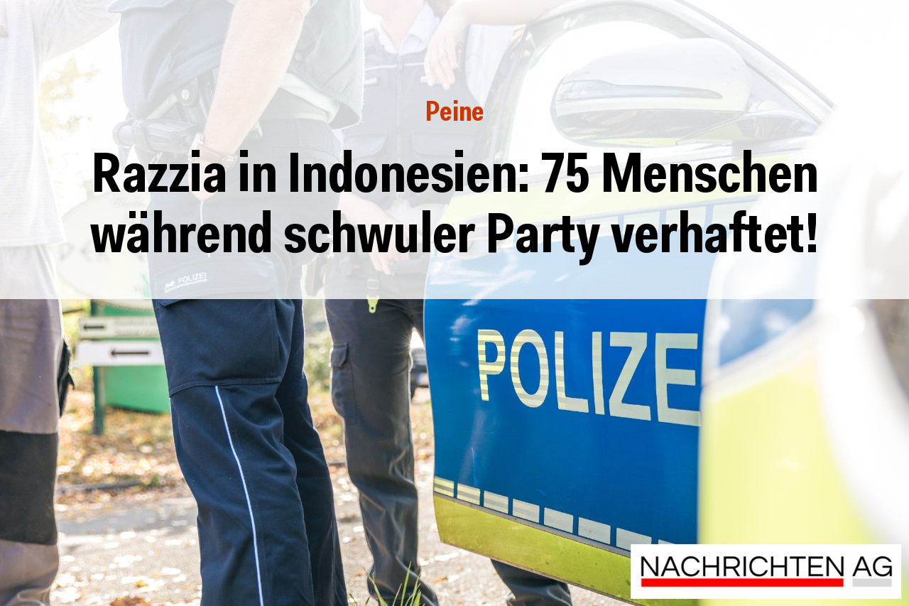 Razzia in Indonesien: 75 Menschen während schwuler Party verhaftet!