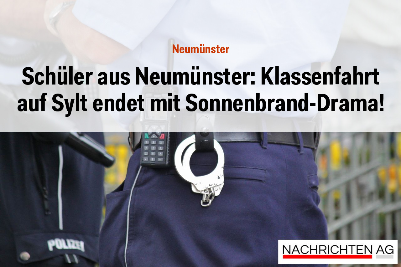 Schüler aus Neumünster: Klassenfahrt auf Sylt endet mit Sonnenbrand-Drama!