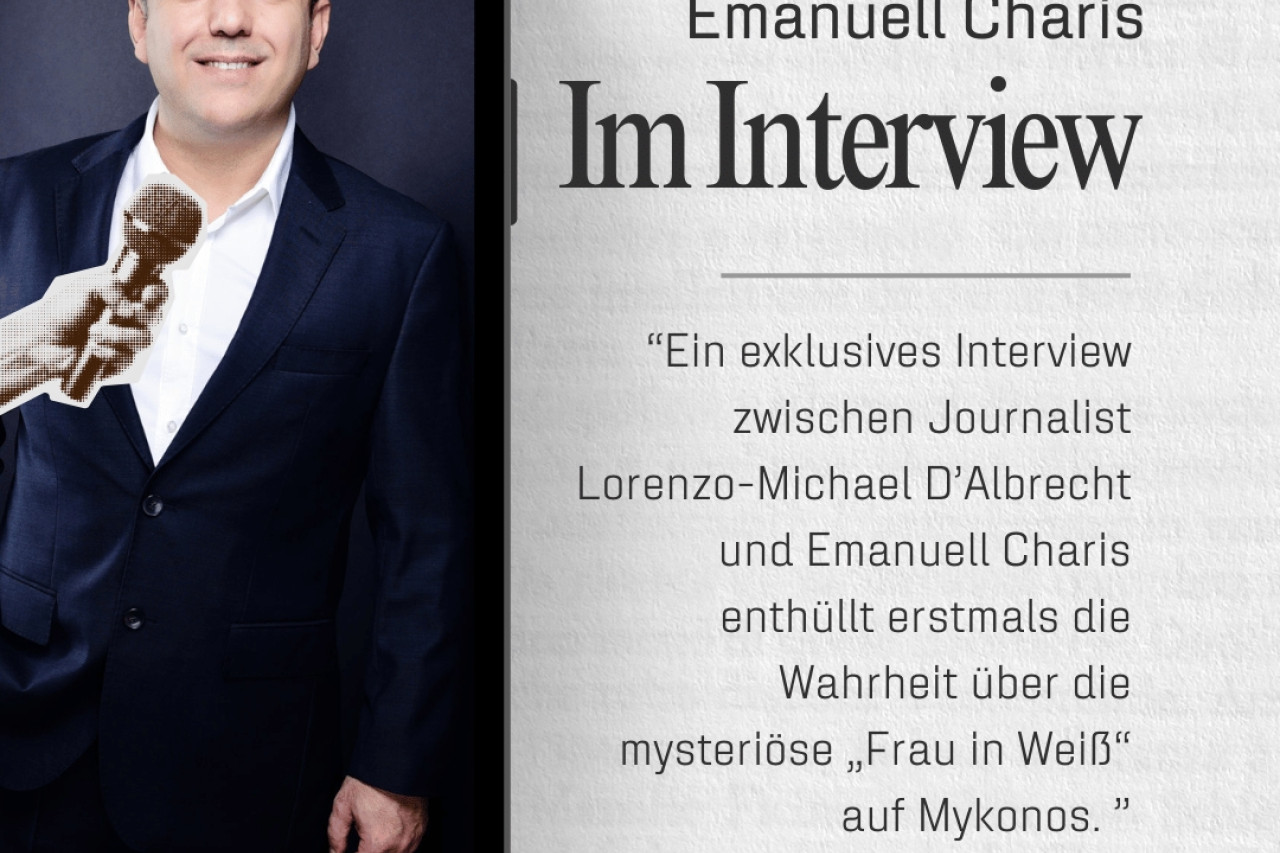 Exklusiv-Interview mit Emanuell Charis - Die Wahrheit über die Frau in Weiß erschüttert Europa!